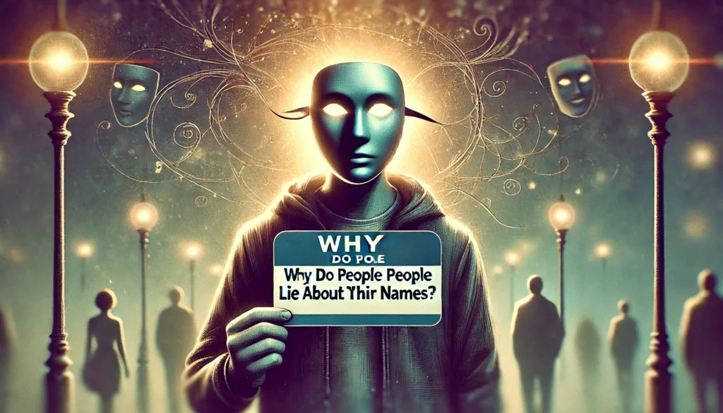 Why Do People Lie About Their Names? The Truth Behind the False Identity 2 why do people lie about their names